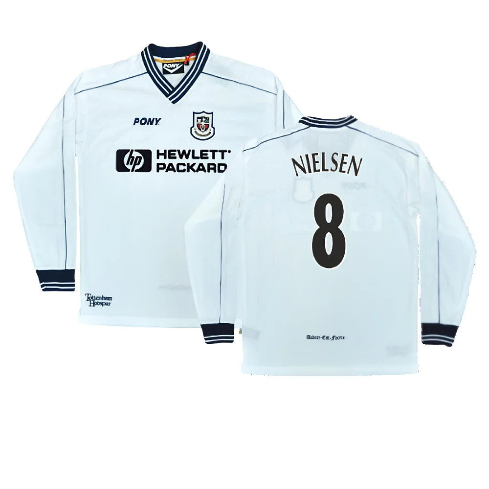 1997-1999 Tottenham Home LS Pony Retro Shirt (Nielsen 8)_0