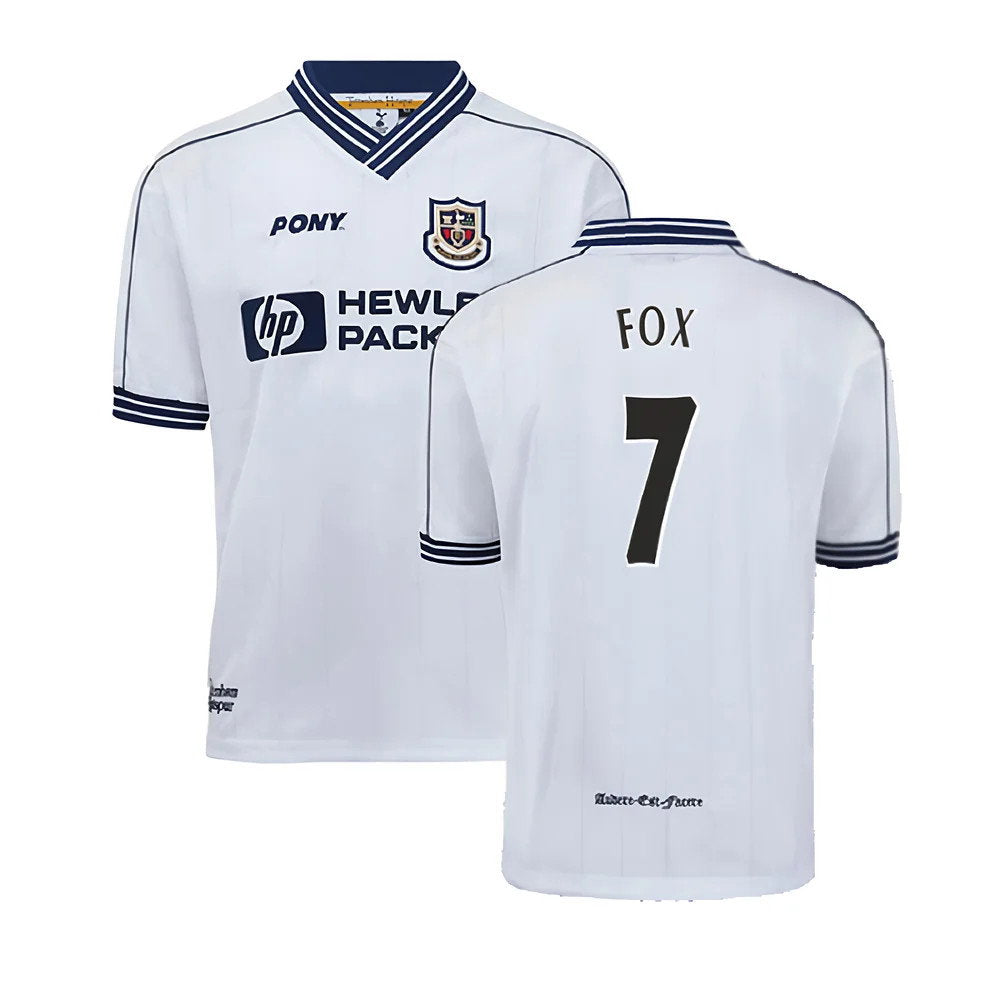 1997-1999 Tottenham Home Pony Retro Shirt (Fox 7)_0