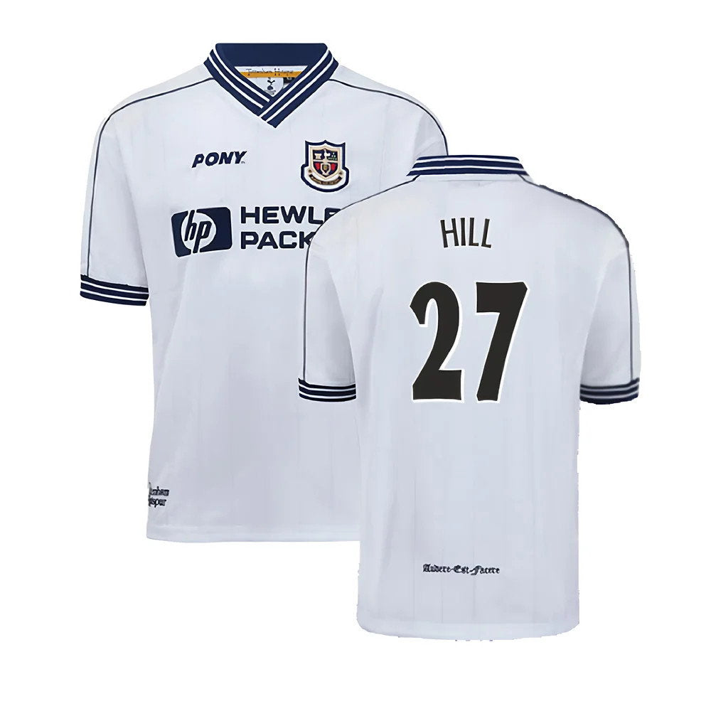1997-1999 Tottenham Home Pony Retro Shirt (Hill 27)_0