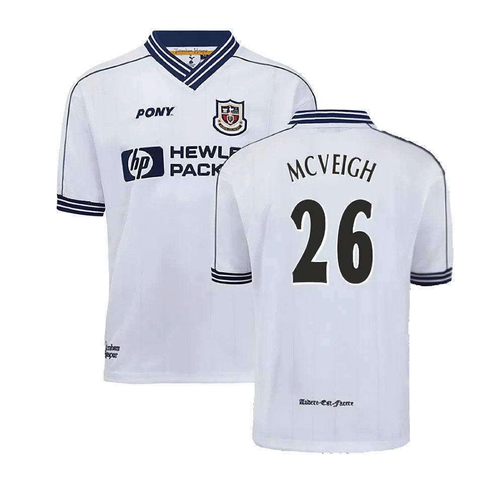 1997-1999 Tottenham Home Pony Retro Shirt (McVeigh 26)_0