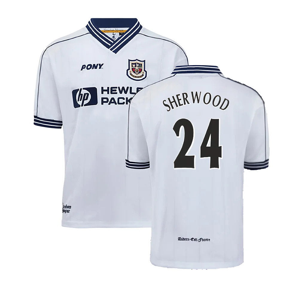 1997-1999 Tottenham Home Pony Retro Shirt (Sherwood 24)_0