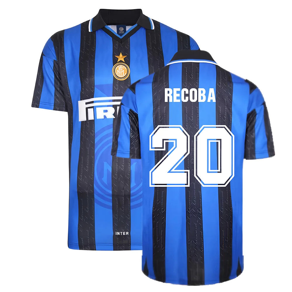 1998 Inter Milan Score Draw Home Shirt (RECOBA 20)_0