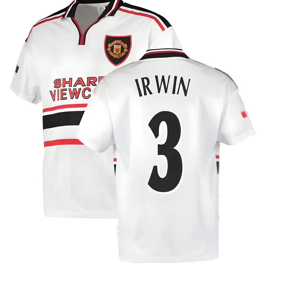 1999 Manchester United Away Football Shirt (IRWIN 3)_0