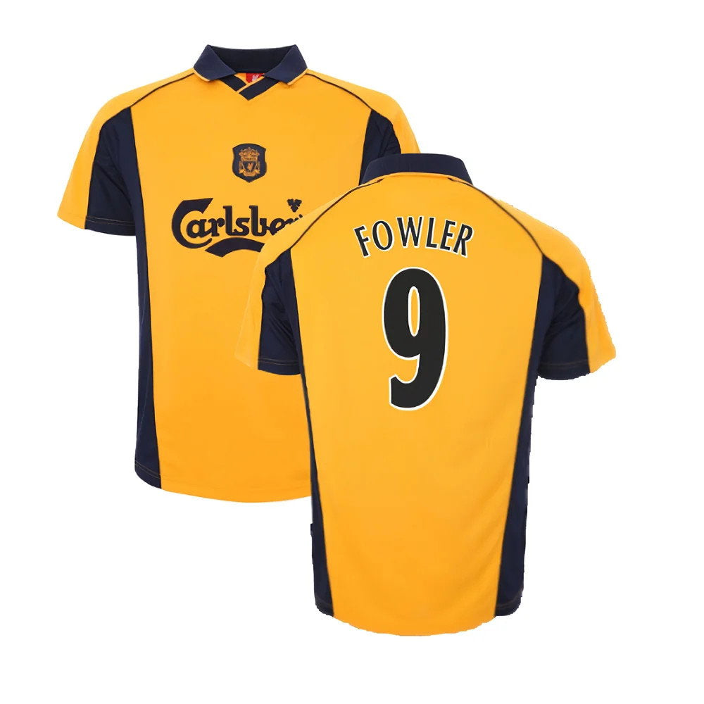 2000-2001 Liverpool Away Retro Shirt (FOWLER 9)_0