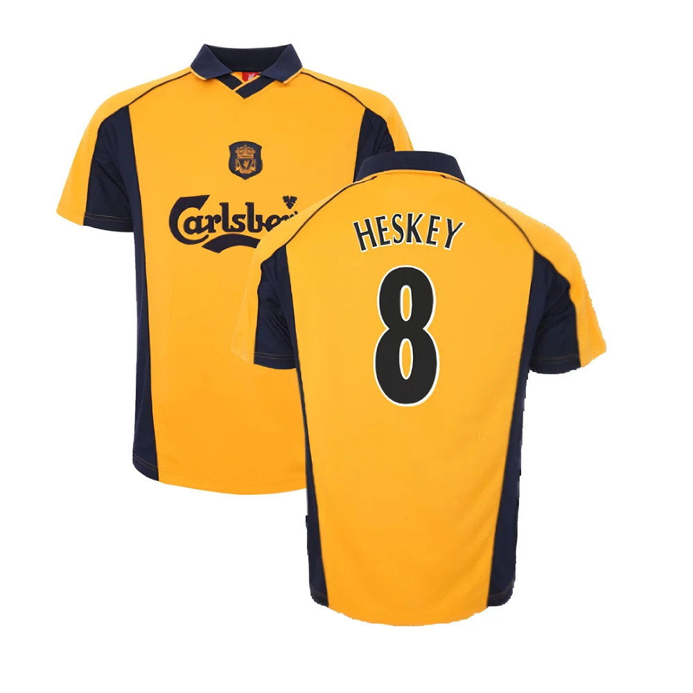 2000-2001 Liverpool Away Retro Shirt (Heskey 8)_0