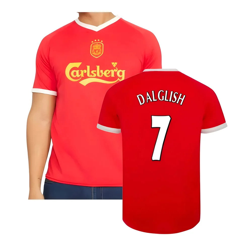 2001-2003 Liverpool Retro Euro Home Shirt (DALGLISH 7)_0