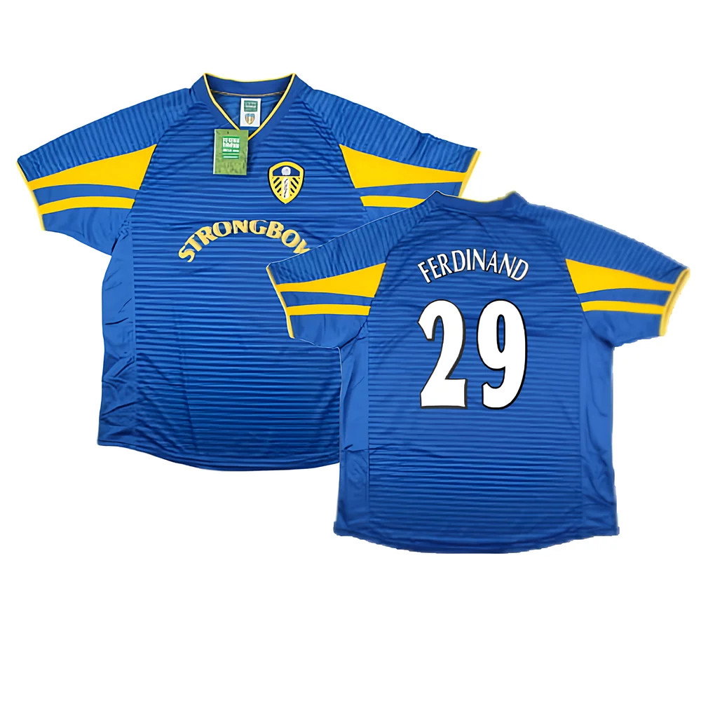 2002 Leeds United Third Retro Shirt (Ferdinand 29)_0