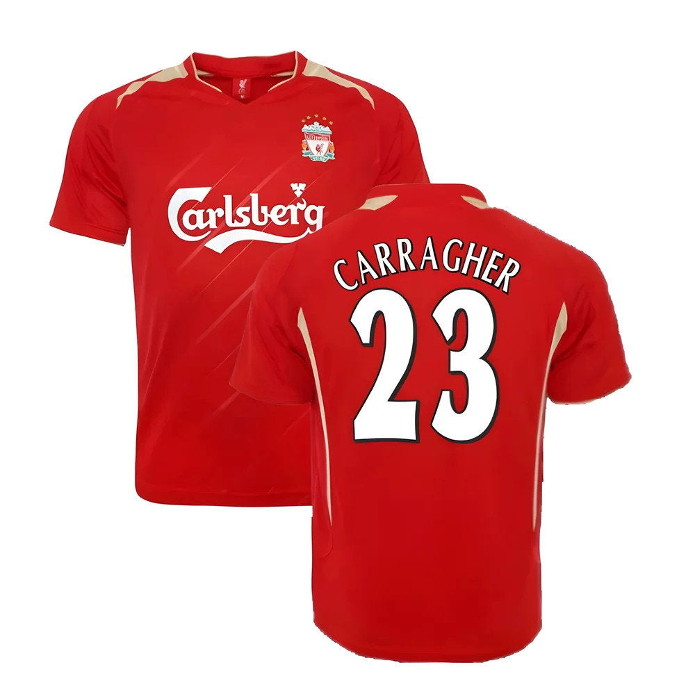 2005-2006 Liverpool Home CL Retro Shirt (CARRAGHER 23)_0