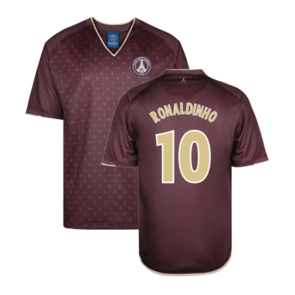 2006-2007 PSG Away Retro Shirt (RONALDINHO 10)_0