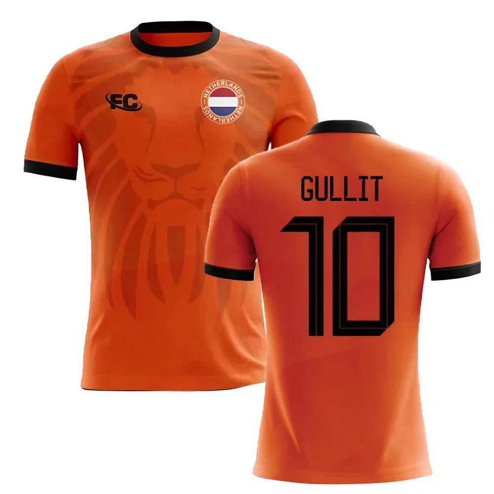 2018-2019 Holland Fans Culture Home Concept Shirt (GULLIT 10)_0