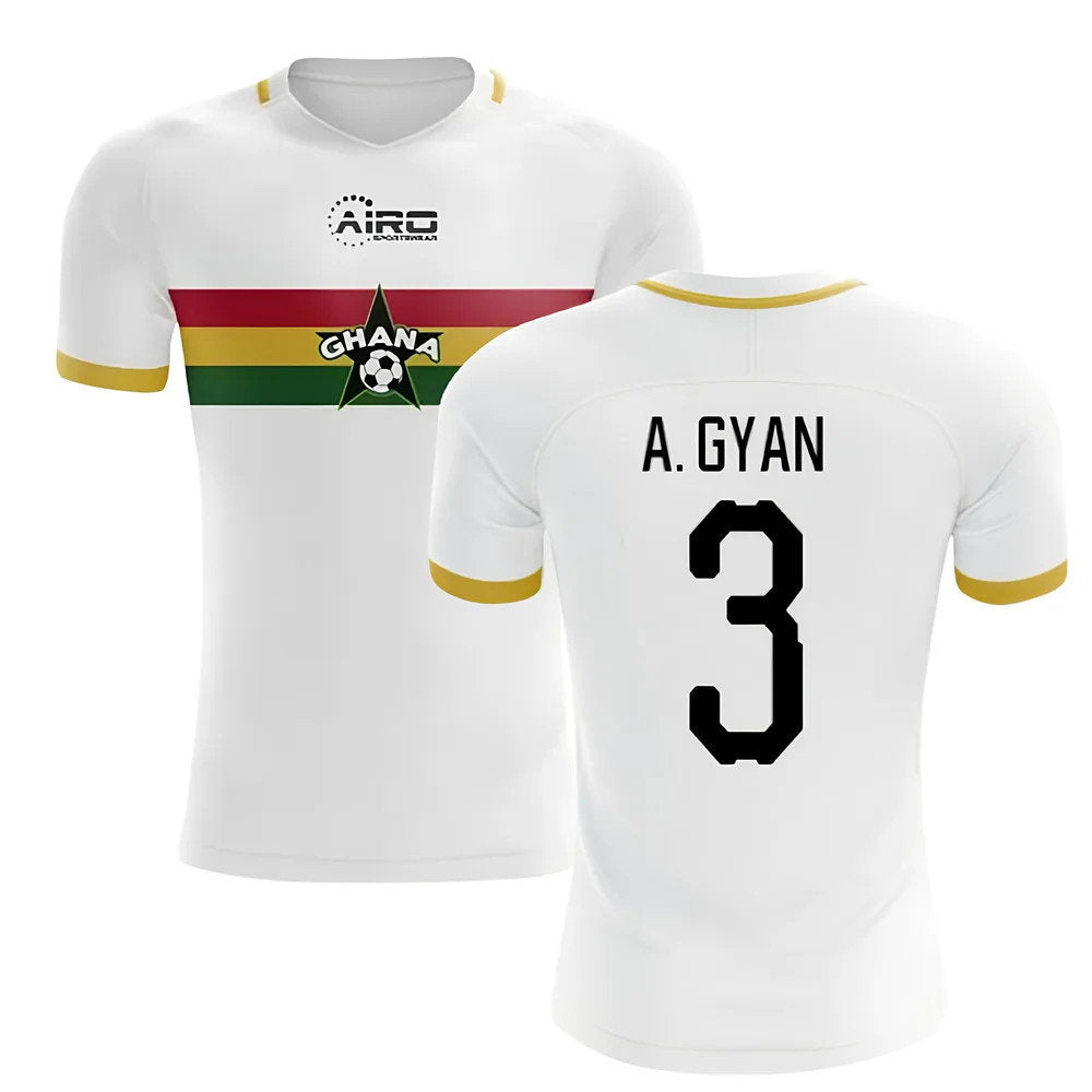 2025-2026 Ghana Away Concept Football Shirt (A. Gyan 3)_0