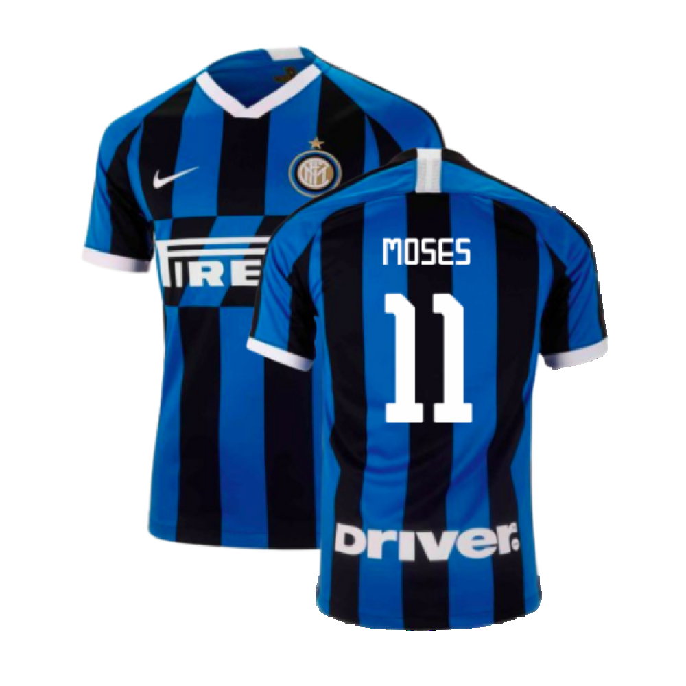 2019-2020 Inter Milan Home Shirt (Moses 11)_0