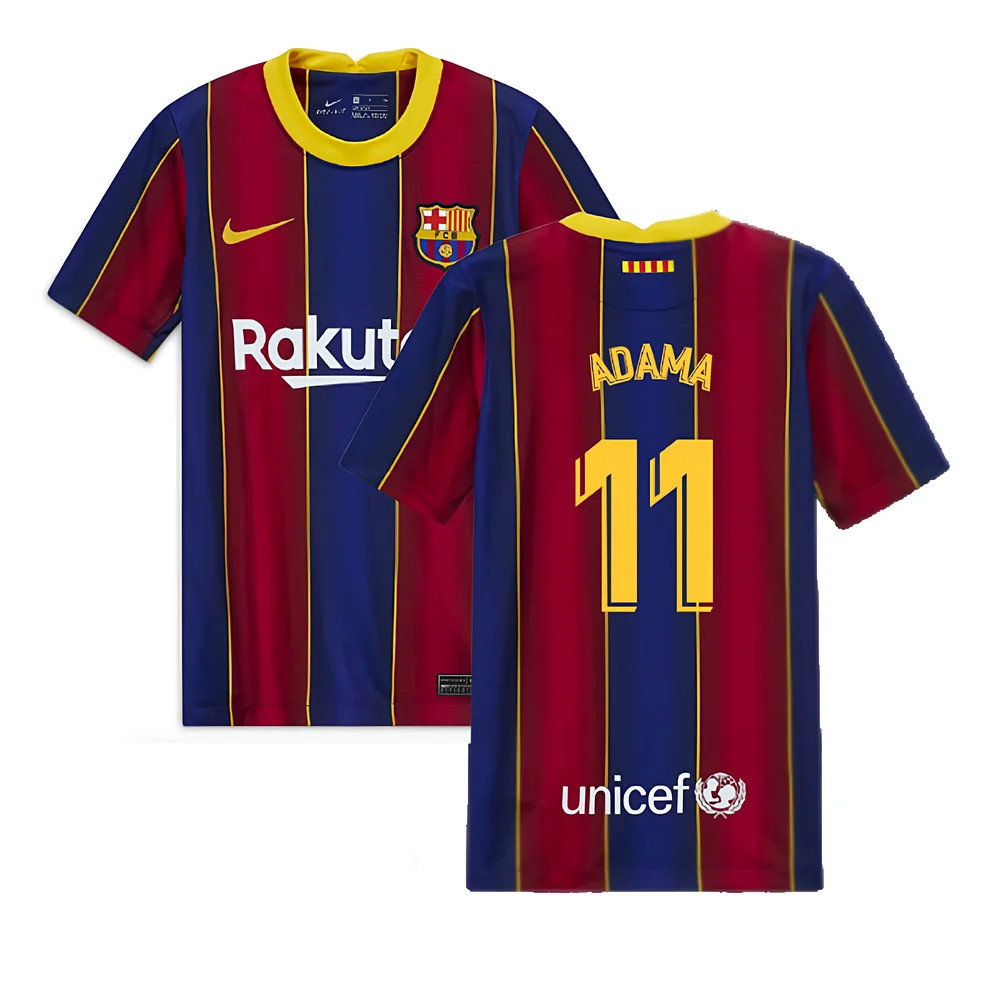 2020-2021 Barcelona Home Jersey (Kids) (ADAMA 11)_0