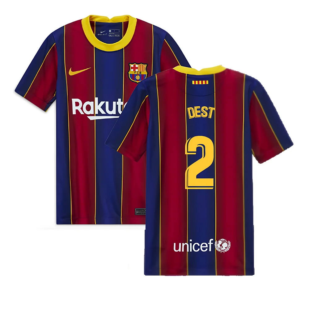 2020-2021 Barcelona Home Jersey (Kids) (DEST 2)_0