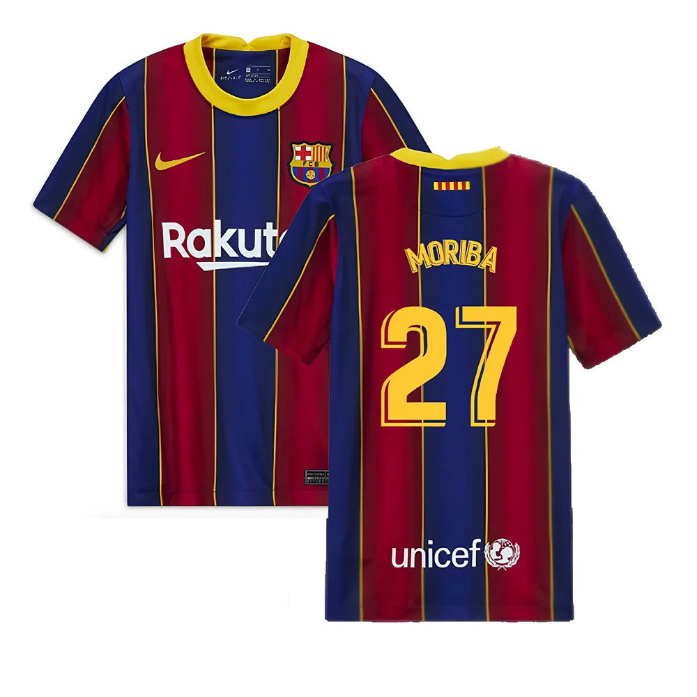 2020-2021 Barcelona Home Jersey (Kids) (MORIBA 27)_0
