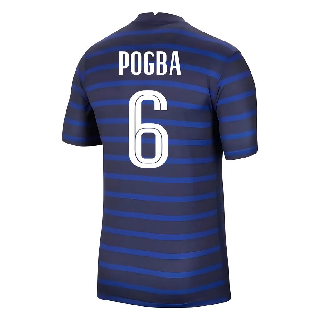 2020-2021 France Home Nike Football Shirt (POGBA 6)_0
