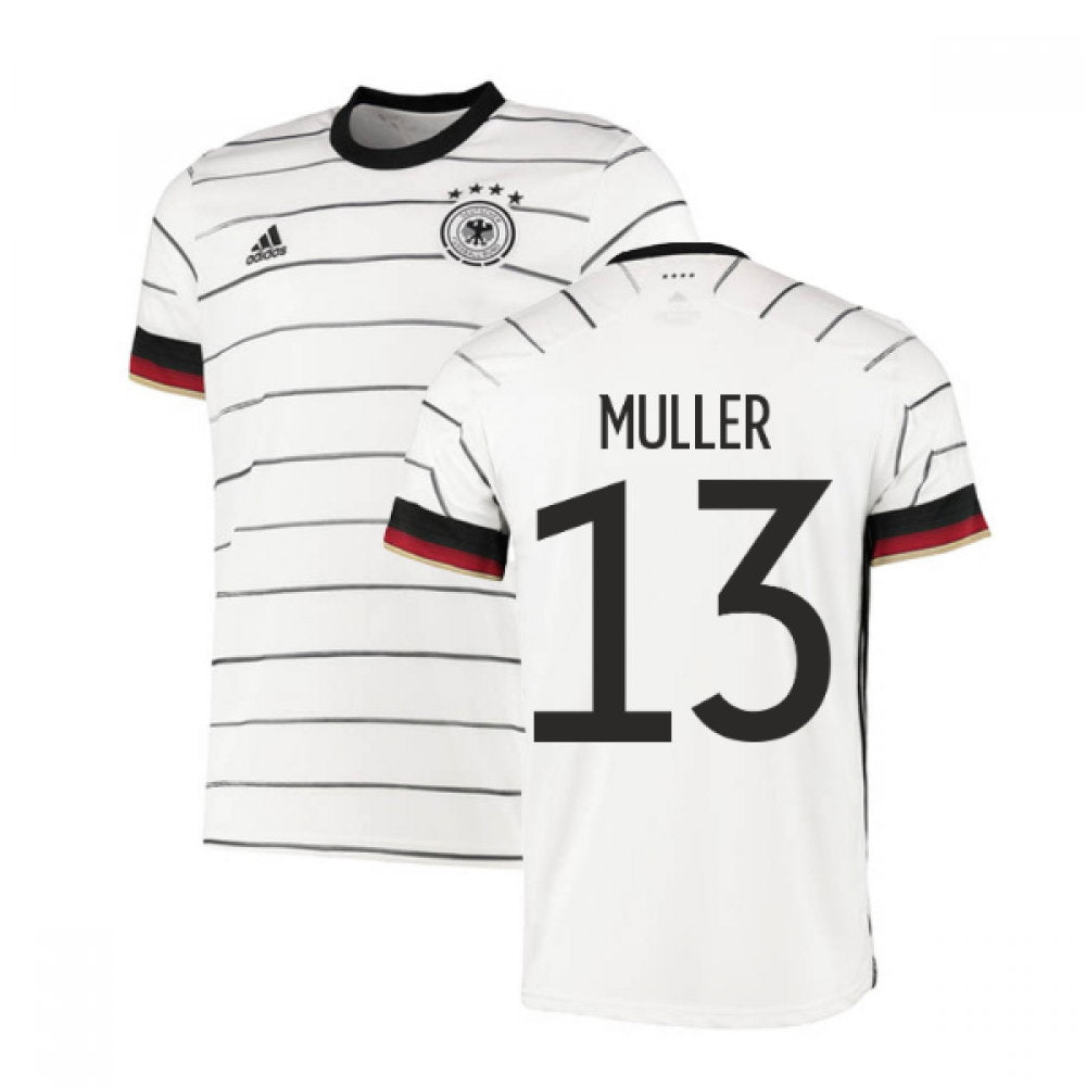 2020-2021 Germany Home Adidas Football Shirt (MULLER 13)_0