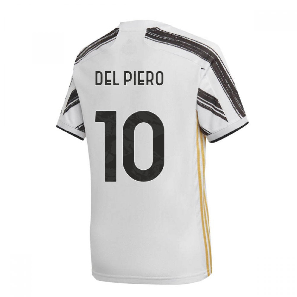 2020-2021 Juventus Adidas Home Football Shirt (DEL PIERO 10)_0