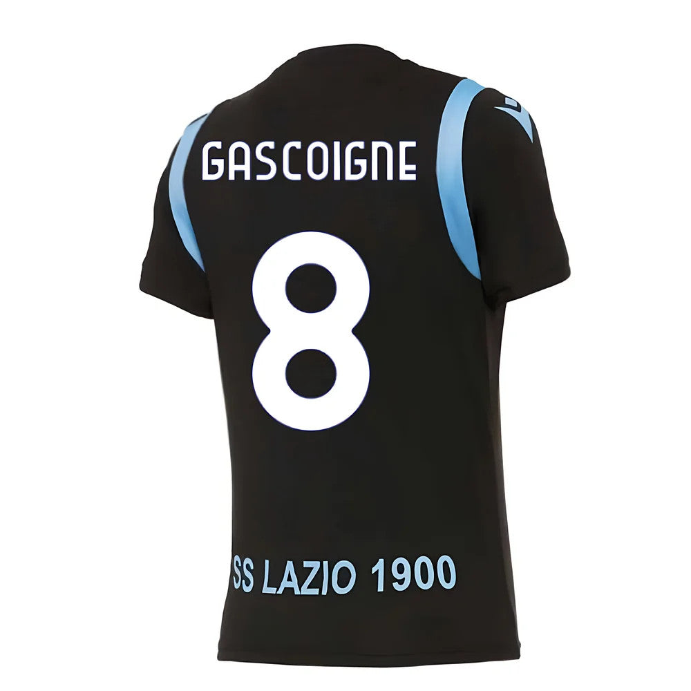 2020-2021 Lazio Pre-Match Training Shirt (Black) (Gascoigne 8)_0