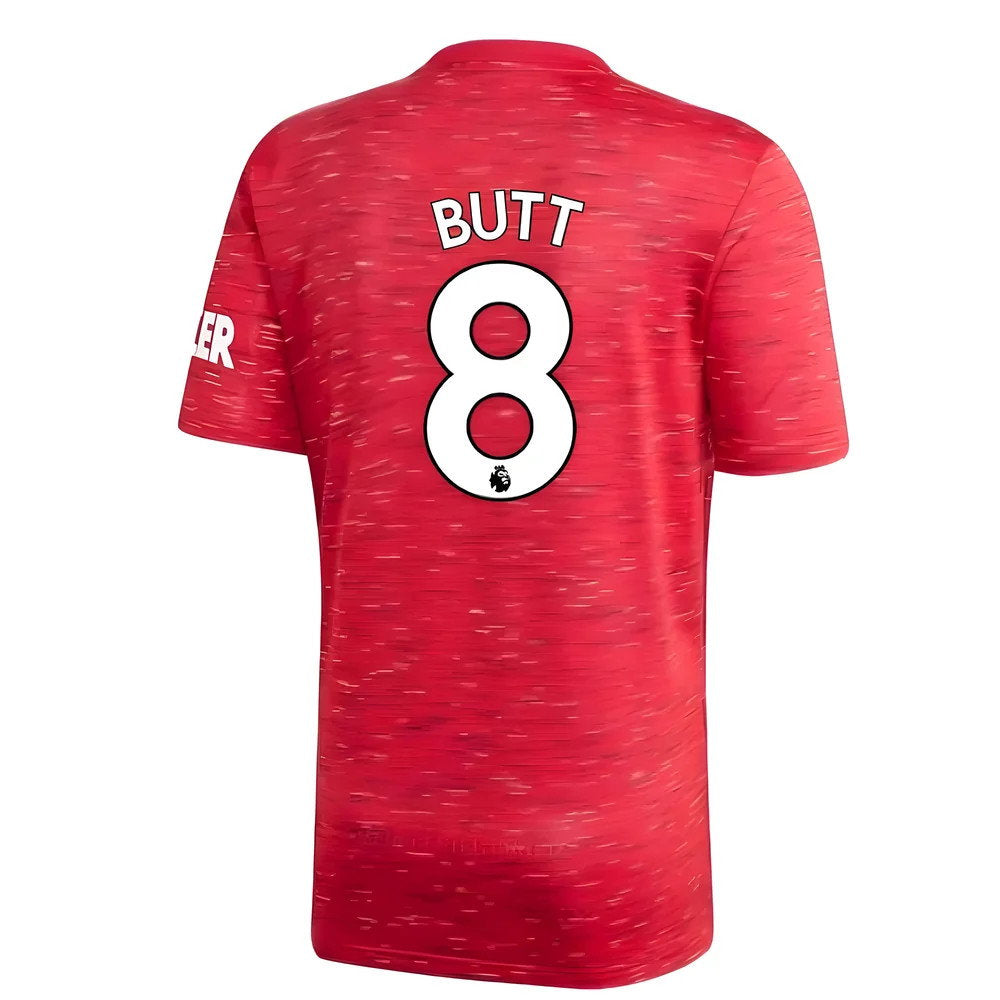 2020-2021 Man Utd Adidas Home Football Shirt (BUTT 8)_0