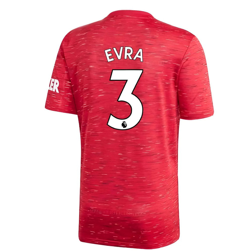 2020-2021 Man Utd Adidas Home Football Shirt (Kids) (EVRA 3)_0