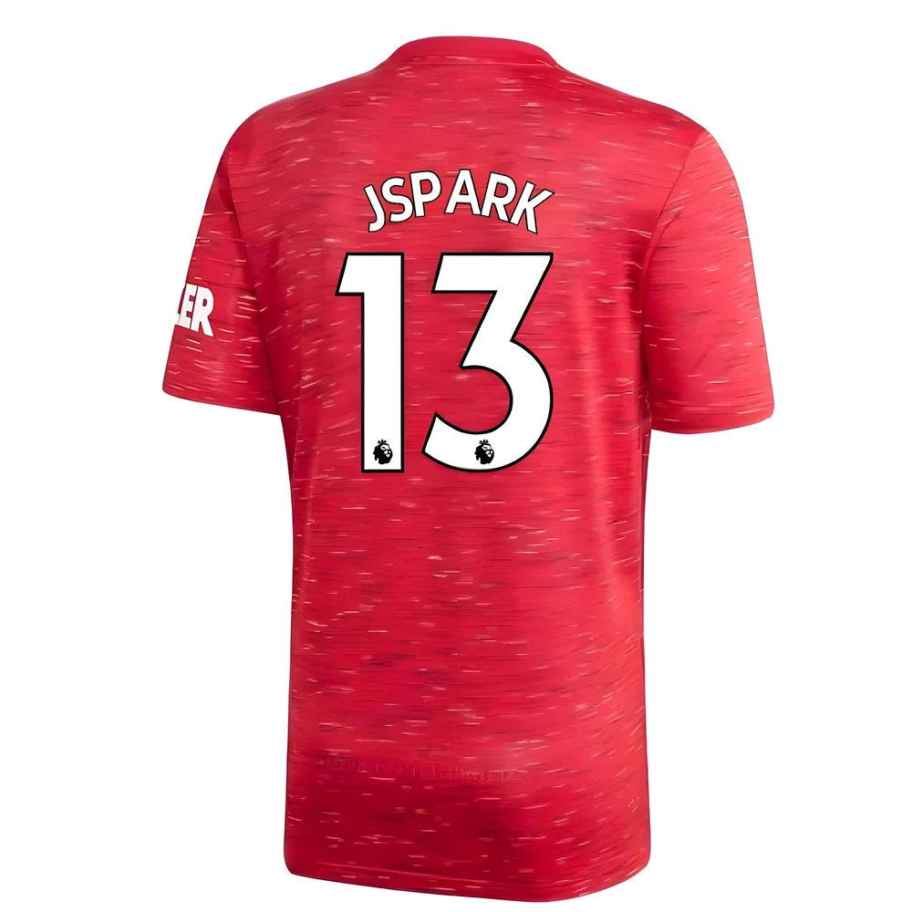2020-2021 Man Utd Adidas Home Football Shirt (Kids) (J.S.PARK 13)_0