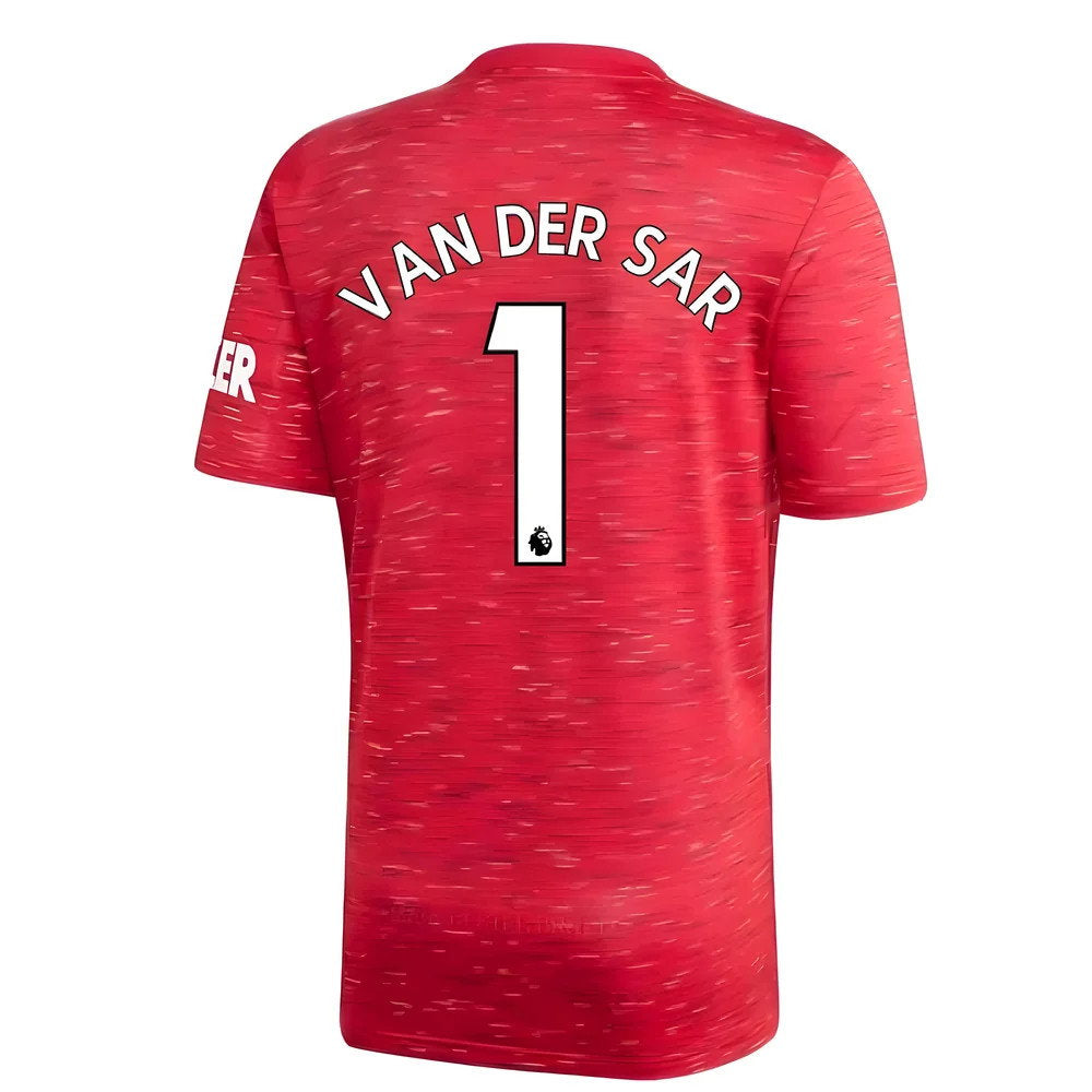 2020-2021 Man Utd Adidas Home Football Shirt (Kids) (VAN DER SAR 1)_0