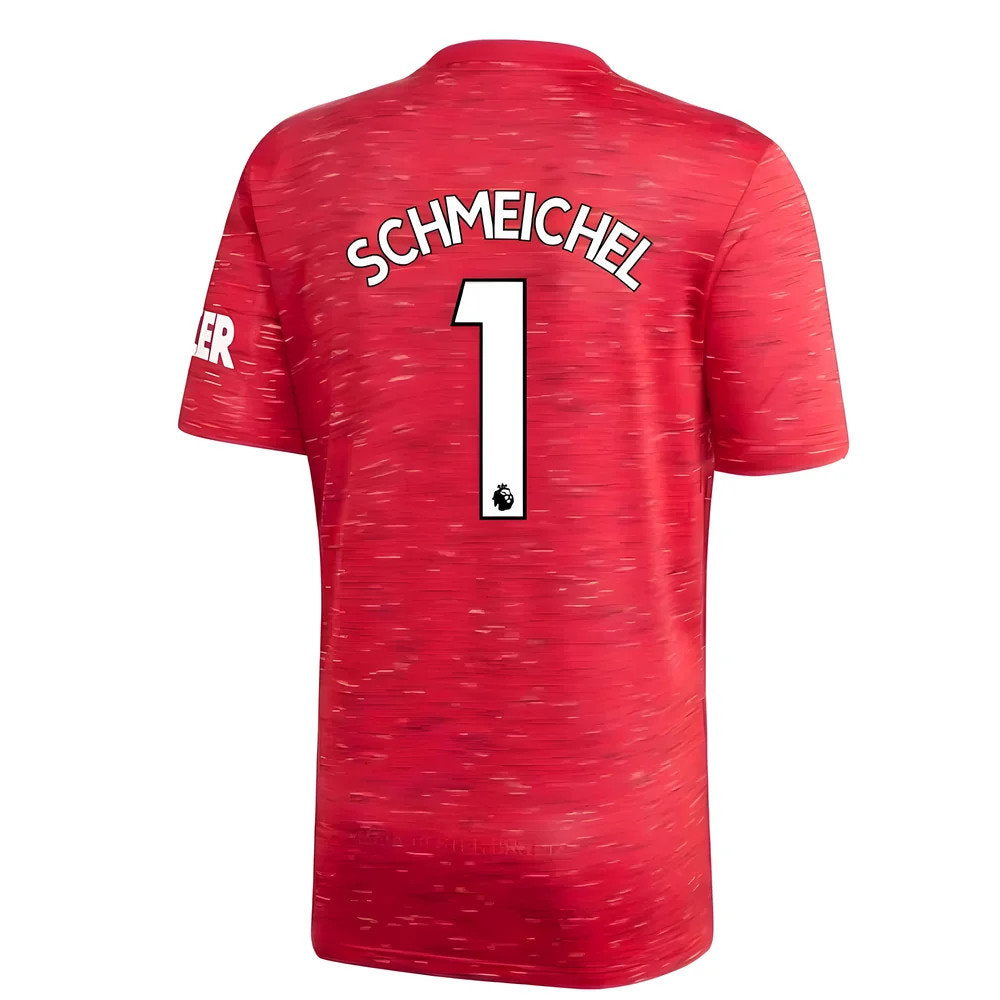 2020-2021 Man Utd Adidas Home Football Shirt (SCHMEICHEL 1)_0