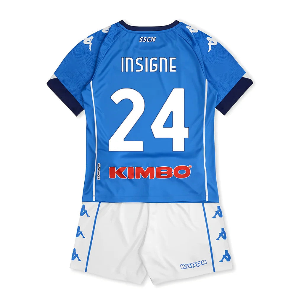 2020-2021 Napoli Home Kit (Kids) (INSIGNE 24)_0