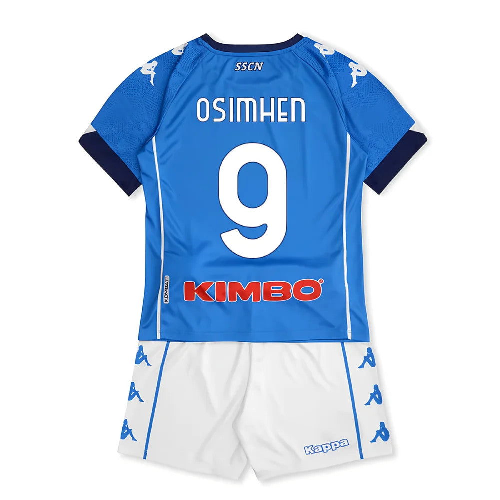 2020-2021 Napoli Home Kit (Kids) (OSIMHEN 9)_0