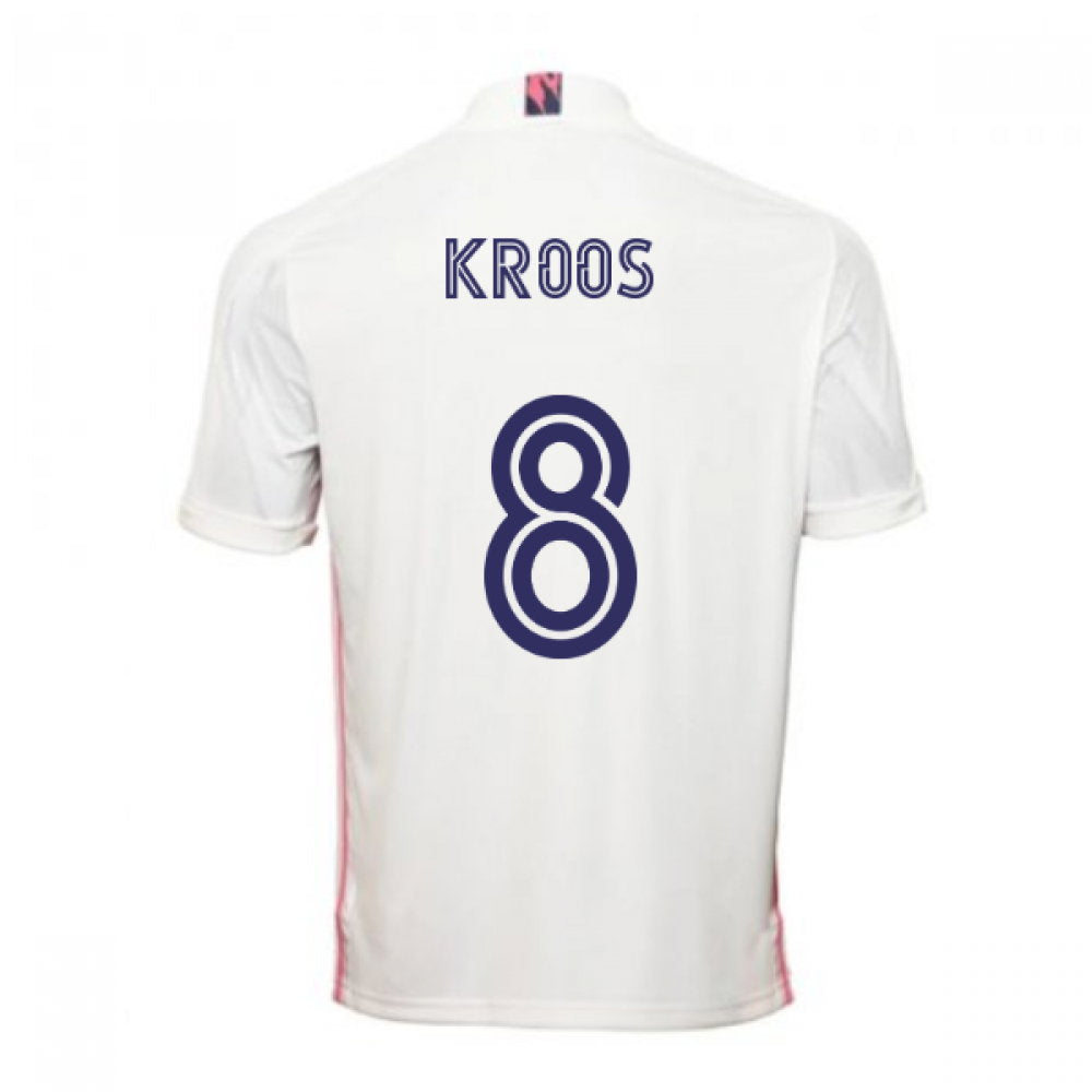 2020-2021 Real Madrid Adidas Home Football Shirt (KROOS 8)_0