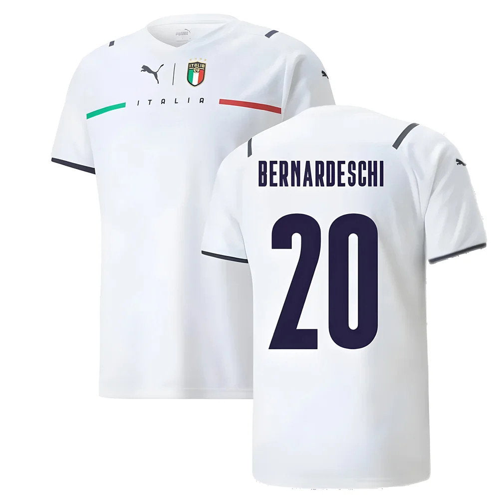 2021-2022 Italy Away Shirt (BERNARDESCHI 20)_0