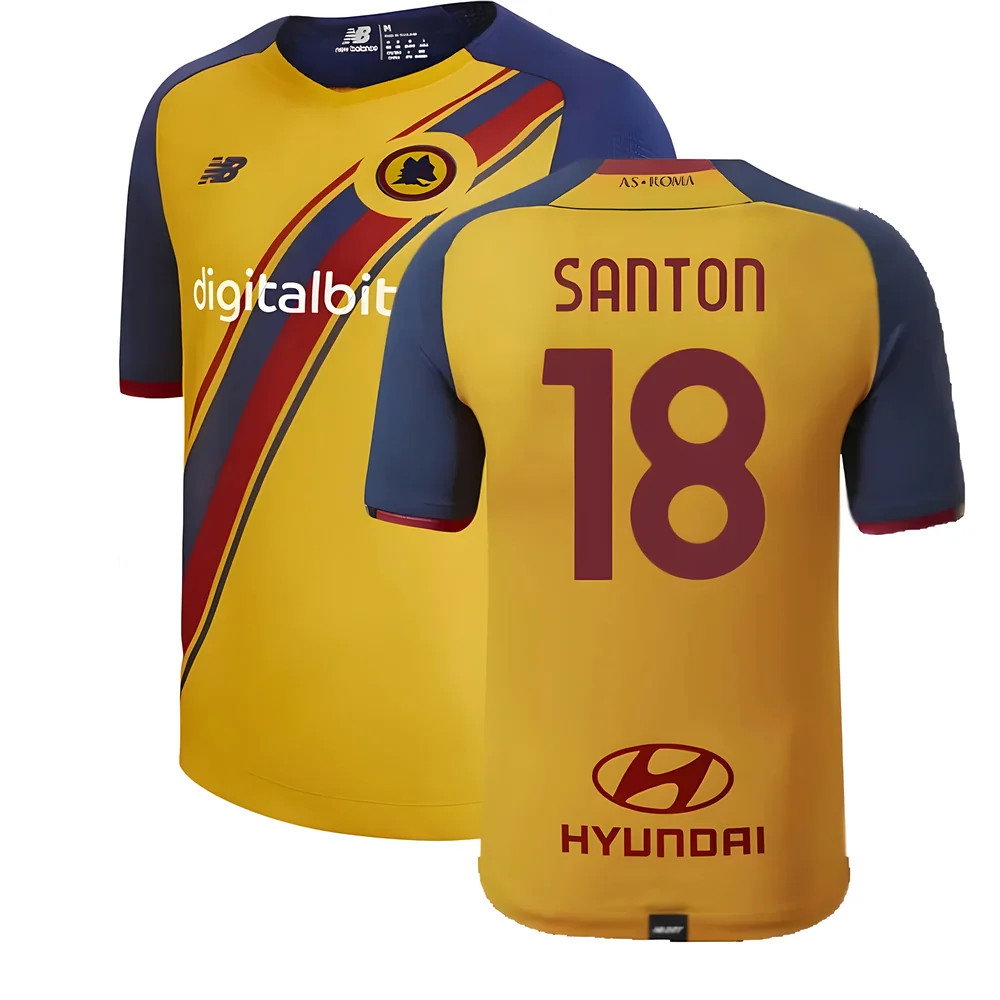 2021-2022 Roma Third Shirt (SANTON 18)_0