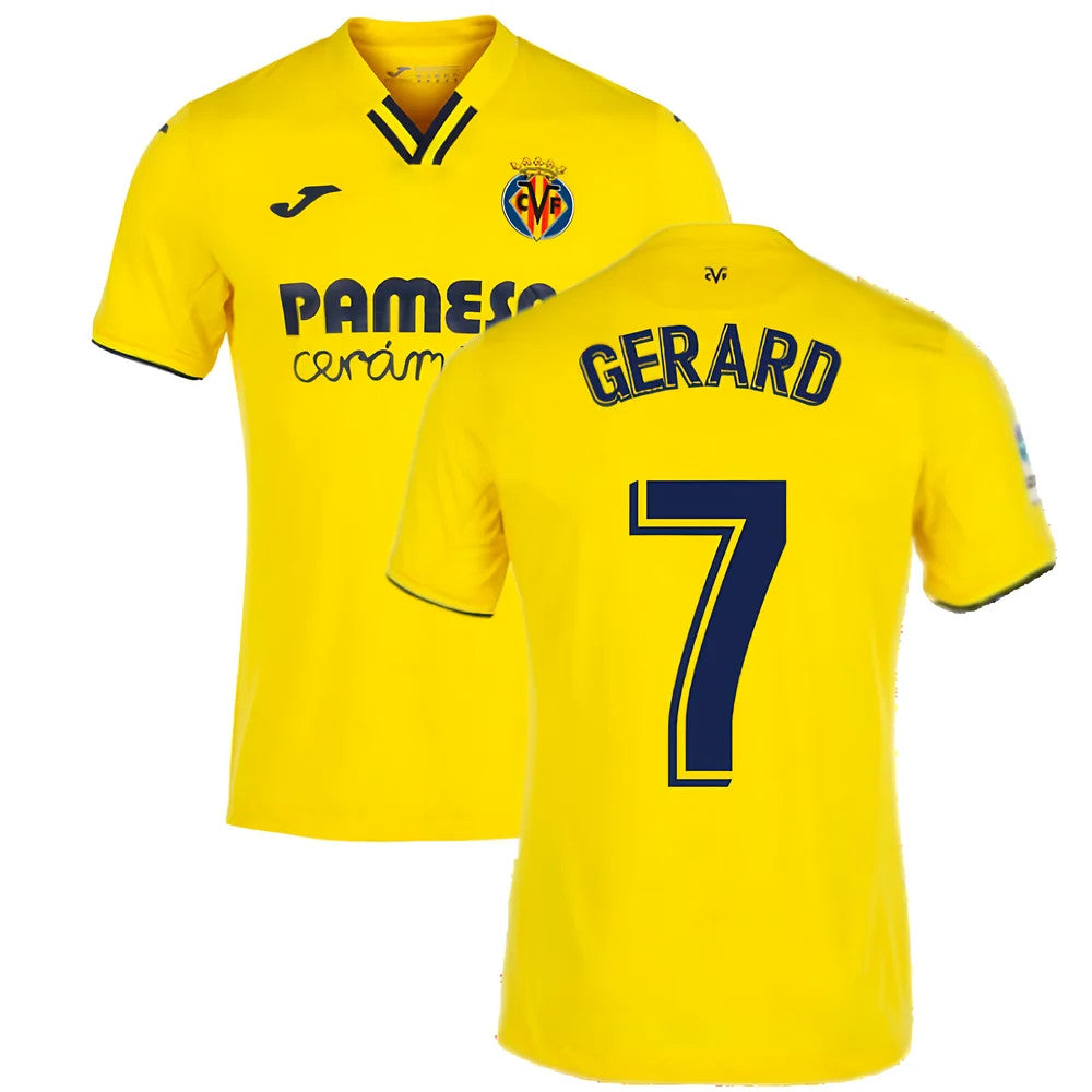 2021-2022 Villarreal Home Shirt (GERARD 7)_0