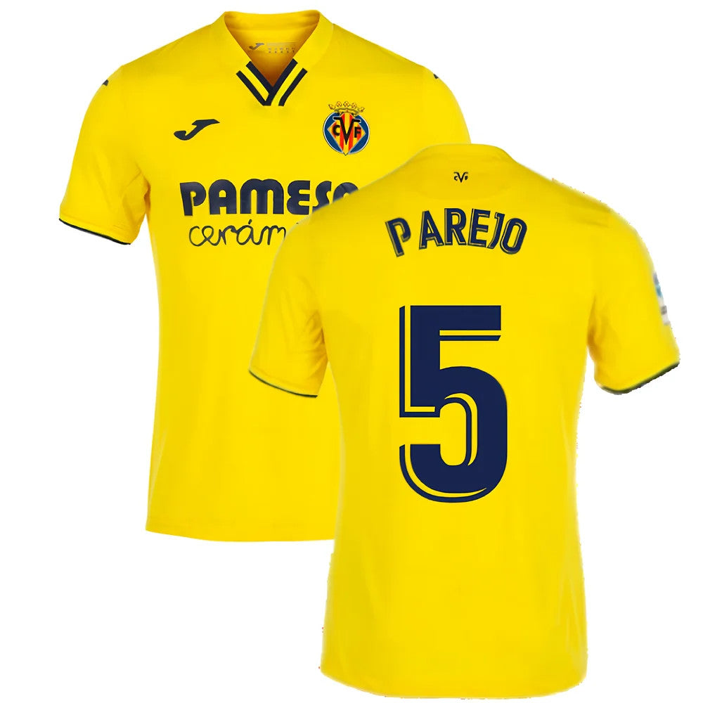 2021-2022 Villarreal Home Shirt (PAREJO 5)_0
