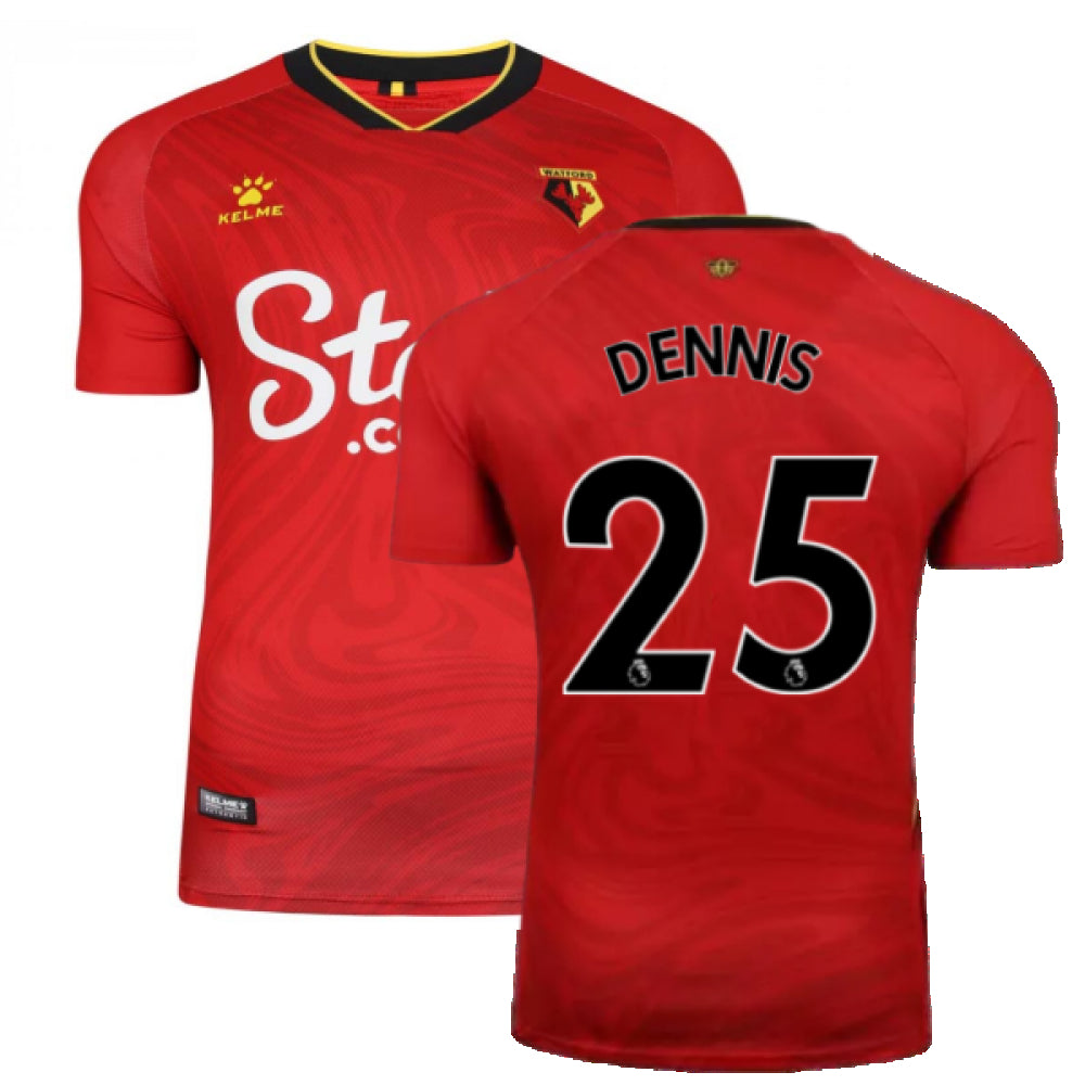 2021-2022 Watford Away Shirt (Dennis 25)_0