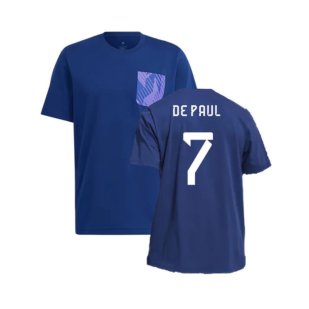 2022-2023 Argentina DNA Graphic Tee (Night Indigo) (DE PAUL 7)_0