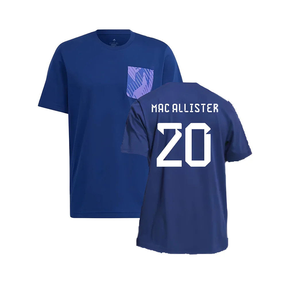 2022-2023 Argentina DNA Graphic Tee (Night Indigo) (MAC ALLISTER 20)_0
