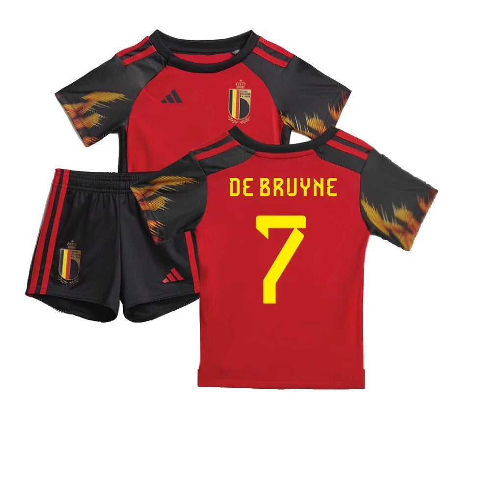 2022-2023 Belgium Home Baby Kit (DE BRUYNE 7)_0