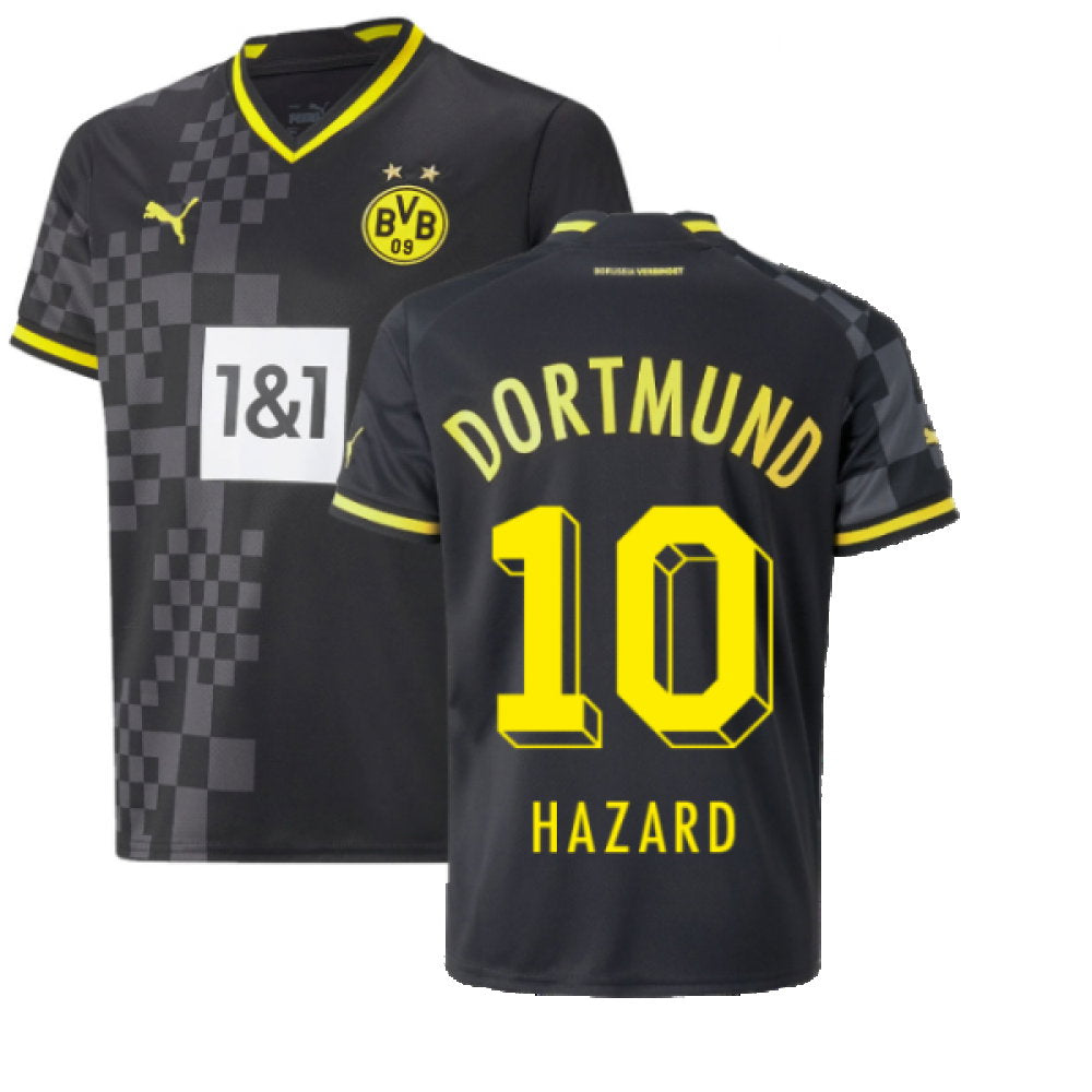 2022-2023 Borussia Dortmund Away Shirt (Kids) (HAZARD 10)_0