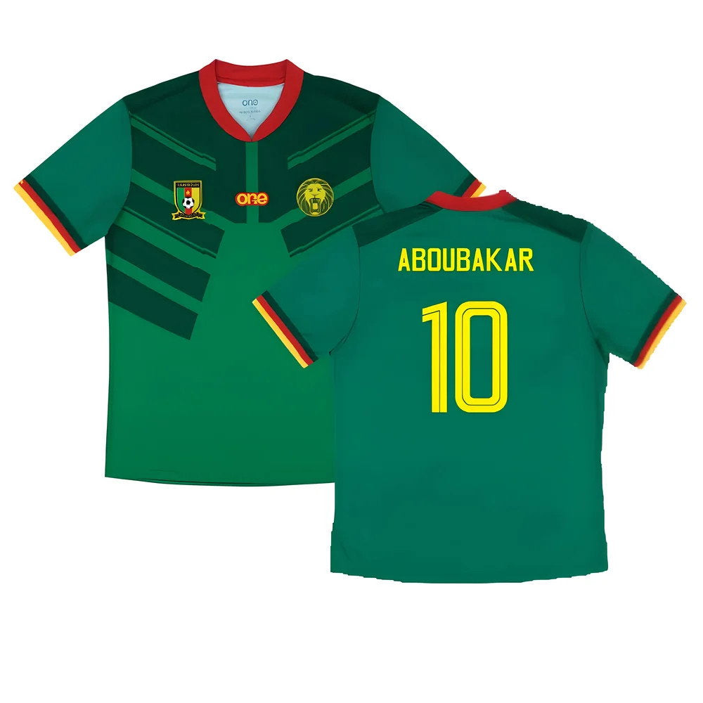 2022-2023 Cameroon Home Replica Shirt (ABOUBAKAR 10)_0