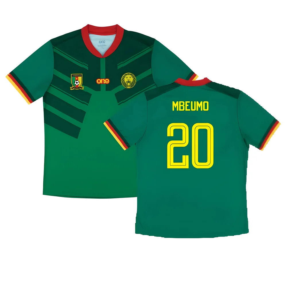 2022-2023 Cameroon Home Replica Shirt (MBEUMO 20)_0