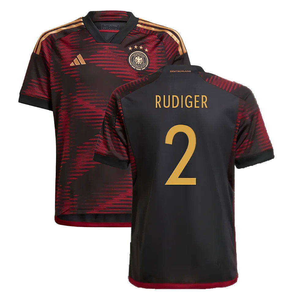 2022-2023 Germany Away Shirt (Kids) (RUDIGER 2)_0