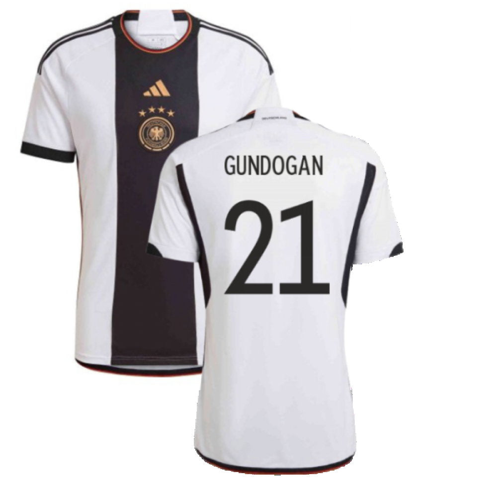 2022-2023 Germany Home Shirt (Kids) (GUNDOGAN 21)_0