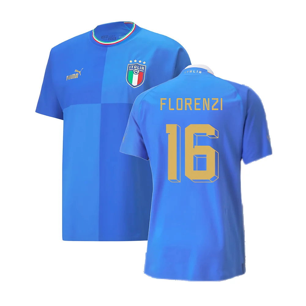 2022-2023 Italy Home Jersey Authentic with Packaging (FLORENZI 16)_0