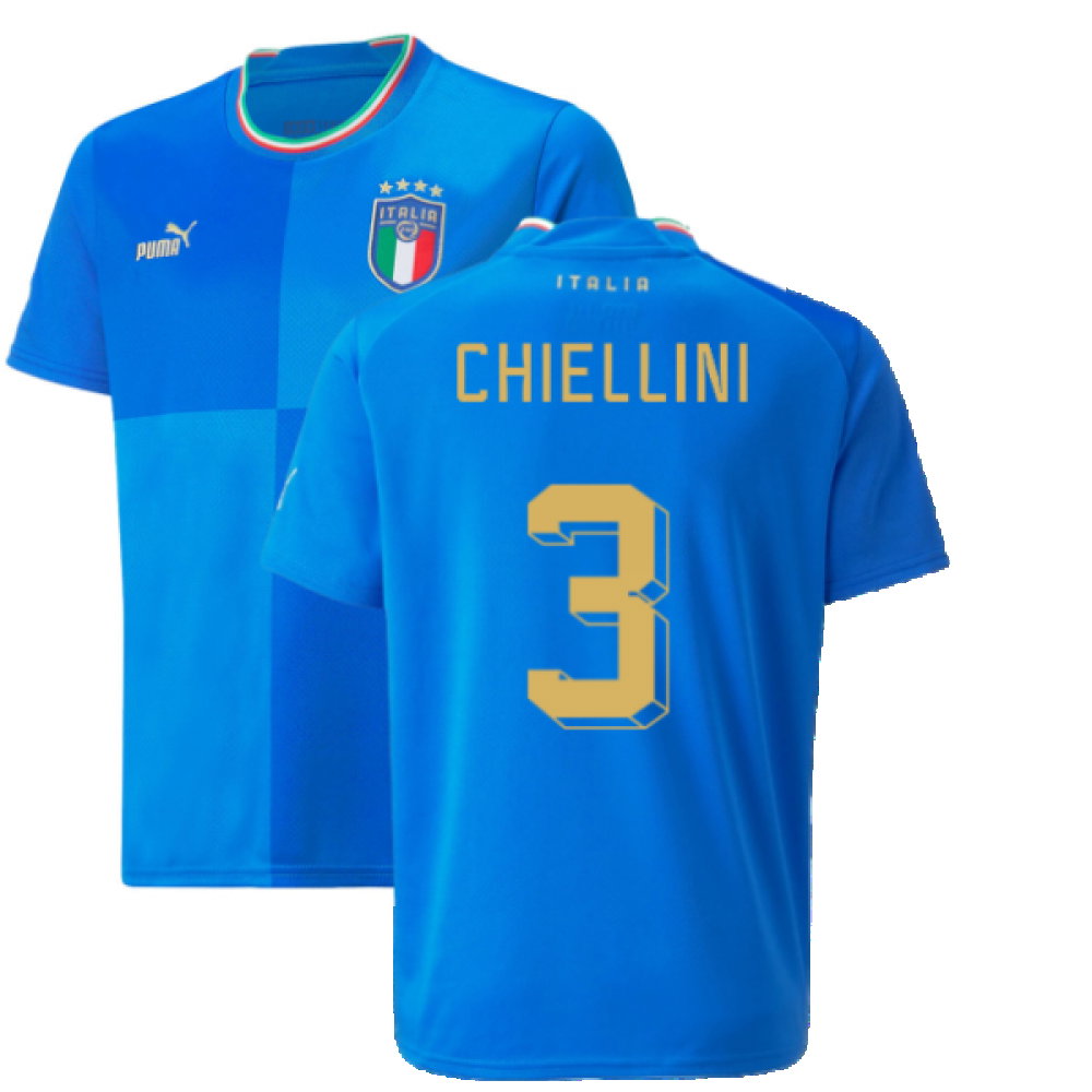2022-2023 Italy Home Shirt (Kids) (CHIELLINI 3)_0