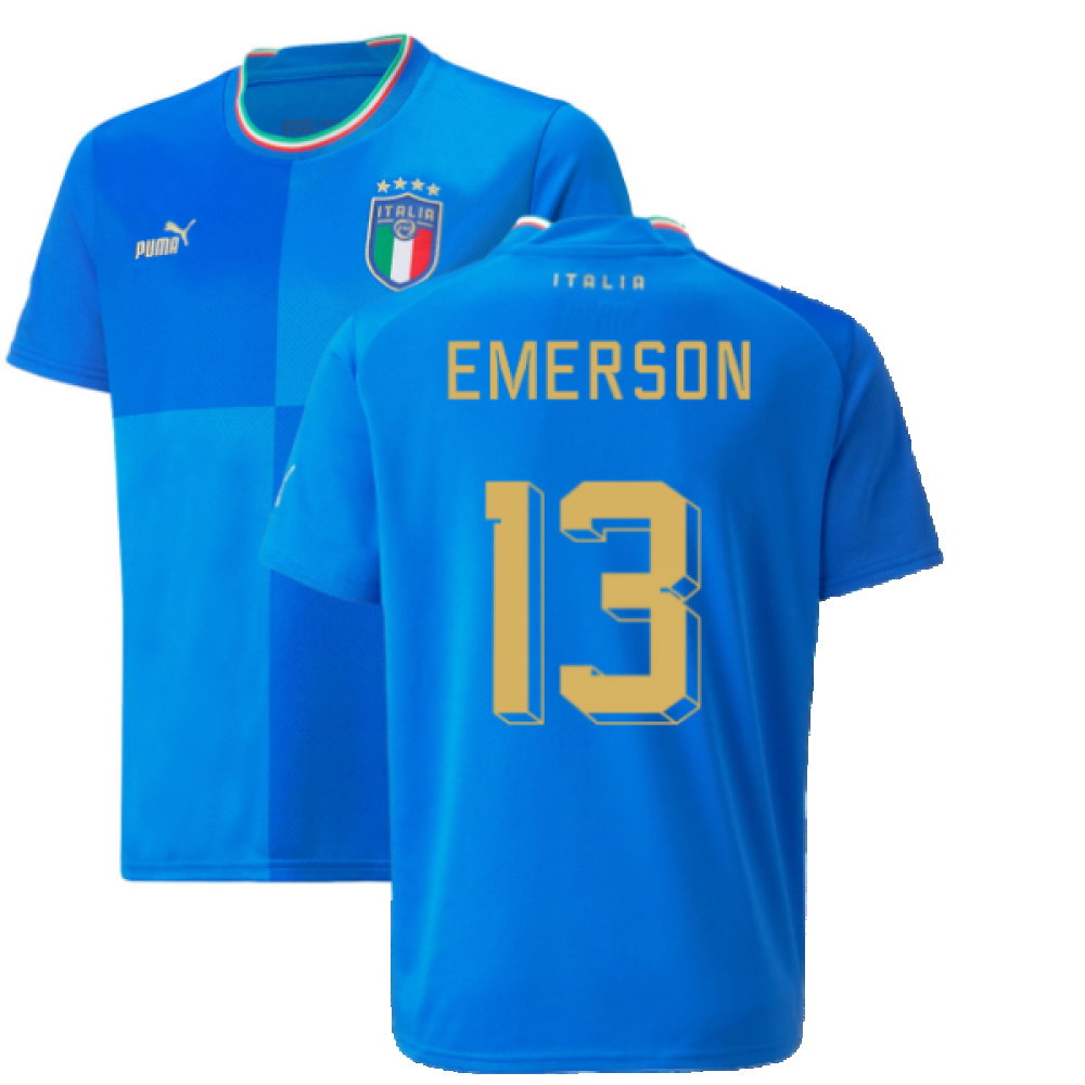 2022-2023 Italy Home Shirt (Kids) (EMERSON 13)_0