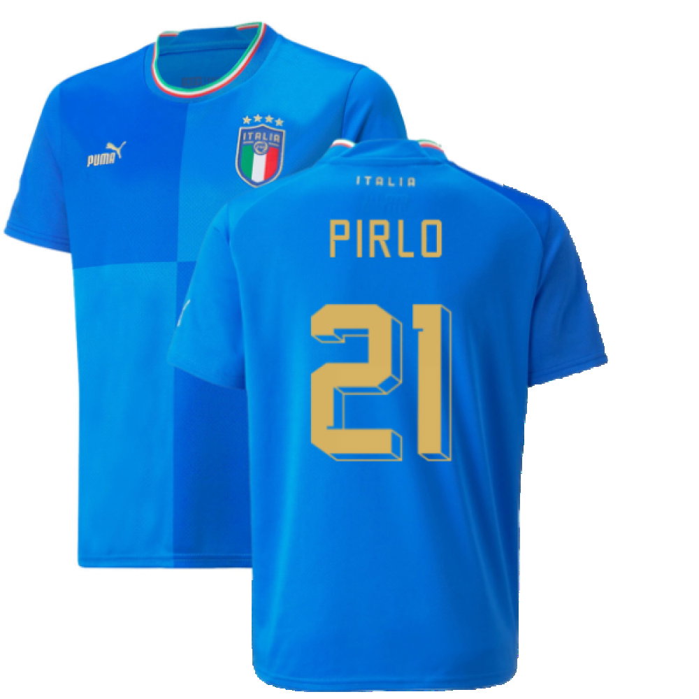 2022-2023 Italy Home Shirt (Kids) (PIRLO 21)_0