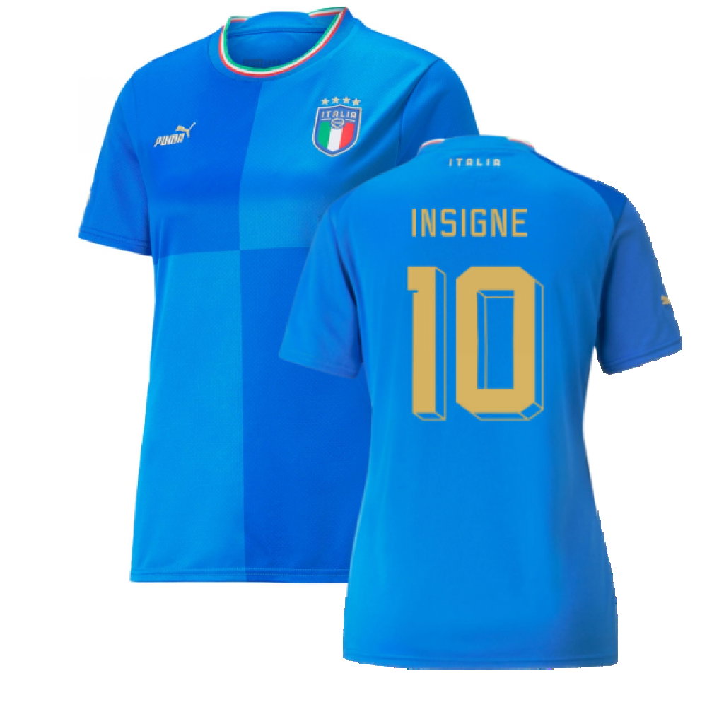 2022-2023 Italy Home Shirt (Ladies) (INSIGNE 10)_0