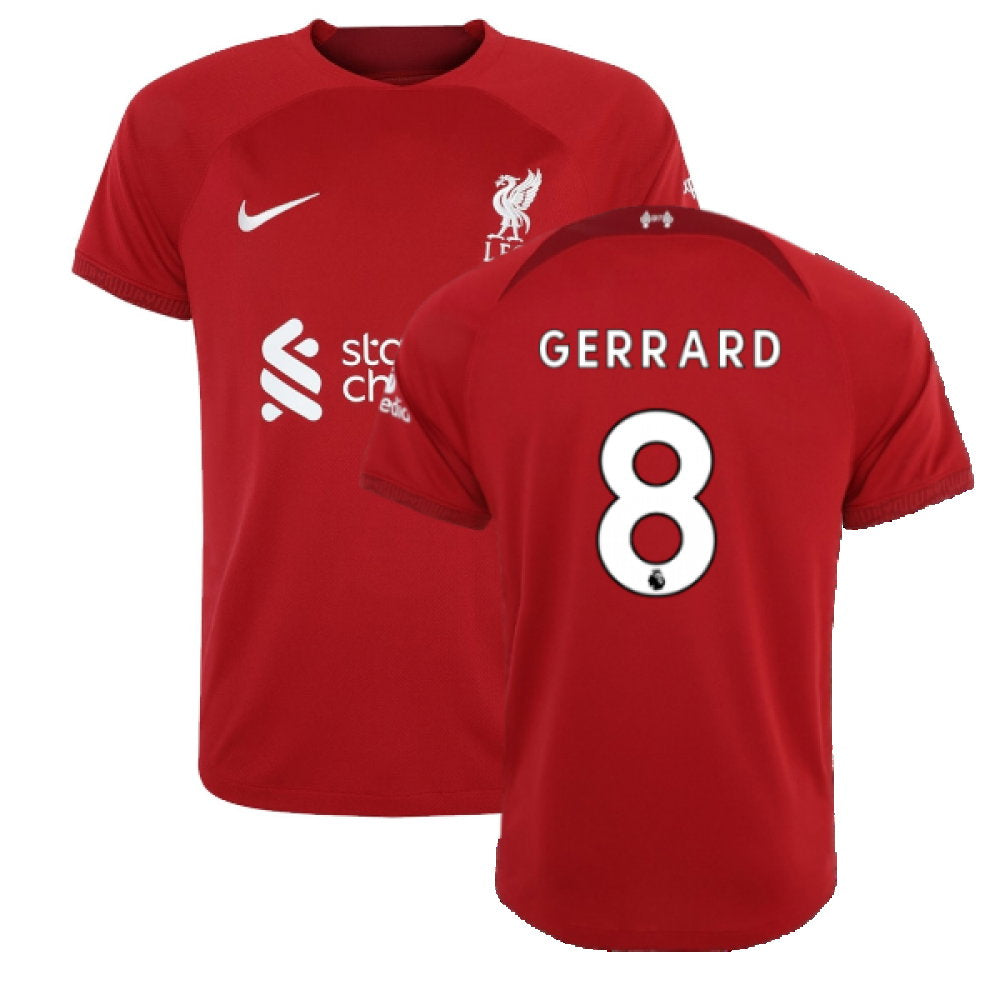 2022-2023 Liverpool Home Shirt (GERRARD 8)_0